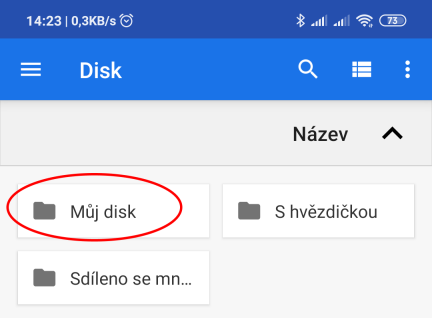 Můj disk